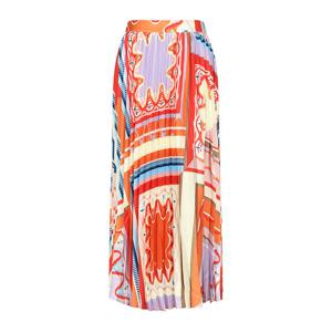 [썬쿠][썬쿠] 뒷밴딩 패턴 플리츠 롱 스커트(SN71D3SKS05X)