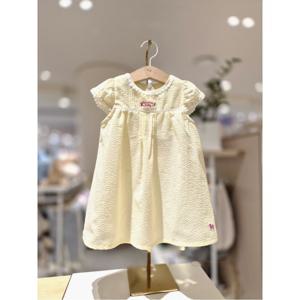 블루독베이비 10 26SS신상(YE)STRIPE링클드레스A(백일돌아기옷) (14631440004)