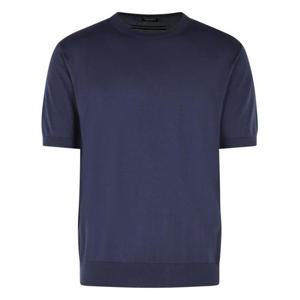 에르메네질도제냐 폴로 티셔츠 RUHC90A3 C10B07 Blue