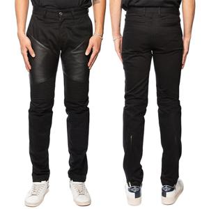 (명품) 지방시 레더 지퍼 디테일 블랙진 0908469