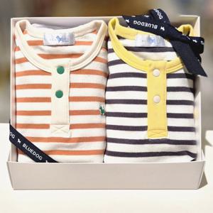 블루독베이비 10 26SS 스트라이프골지상하복2종세트(쌍둥이선물아기옷) (1463706722425)