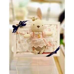 [압소바 의류] 로엘 7부 아기내의 상하 인형3종세트 26년여름신상 (A1B10306C)