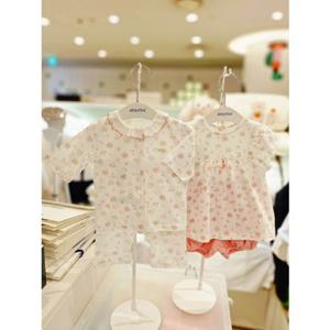 [압소바 의류] 로엘 7부 아기내의 상하 2종세트 26년여름신상 (A1B10306B)
