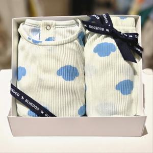 블루독베이비 10 26SS신상 (MN)구름도기플리츠상하세트(백일돌아기옷) (04637067211)