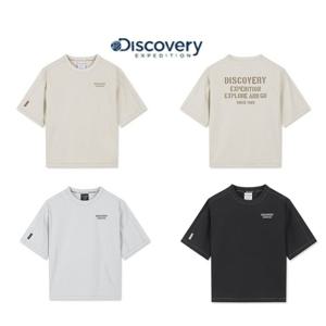 디스커버리키즈 DKTR21063 키즈 우븐 그래픽 반팔티셔츠