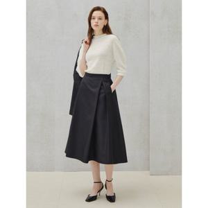 [아이잗컬렉션(피)]모던 스트럭처 플레어 스커트 CS3A0SK241