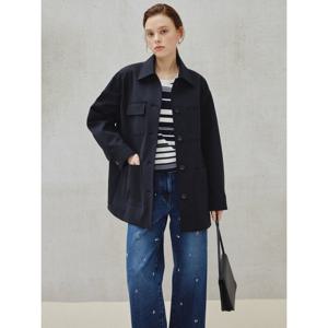 [아이잗컬렉션(피)]에센셜 유틸리티 오버 재킷 CS3A0TC221