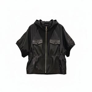 [아이잗컬렉션(피)]레더 집업 점퍼 CS3E3LT211