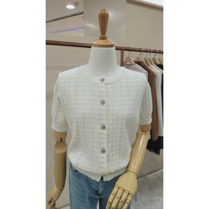 [케네스레이디]반팔 퍼프소매 가디건 EVKCDQD990_CA