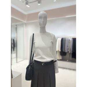 [숲]스판 라운드 베이직 기모티셔츠  SC2LT30W