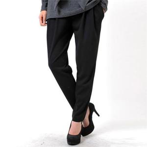 [강물처럼]빅사이즈사랑해요 0204RL010 플리츠 주름 분또 팬츠 M