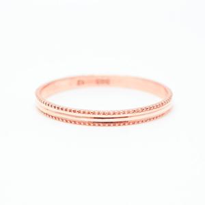 오팔하우스 14k 밀그레인 반지 OPLAR0015