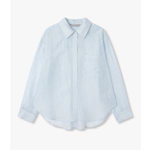 [보브] 쉬어 스트라이프 레귤러 핏 셔츠 715626000241