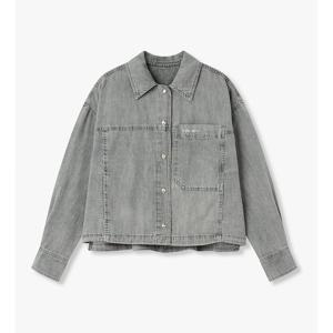 [보브] 헤지 데님 버튼업 셔츠 715626000399