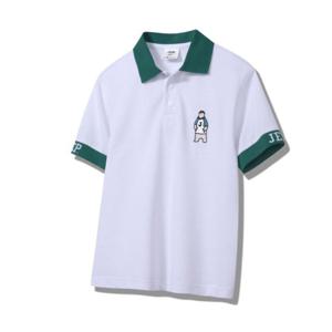 [JEEPKIDS(지프키즈)] 지프 베어 배색요꼬립 PK티셔츠 KP2TSU703WH