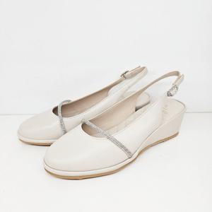 [엘칸토]여성 핫픽스 라이닝 초경량 웨지 슬링백 (5CM) LCWO56U6