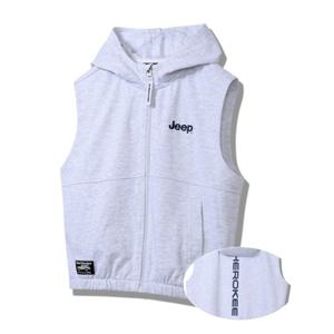 [JEEPKIDS(지프키즈)] 지프 체로키 셋업 민소매 후드집업 KP2TZU031MW