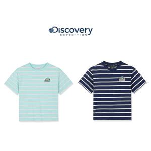 디스커버리키즈 DKRS63063 키즈 스트라이프 반팔티셔츠