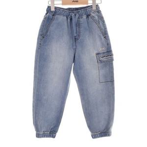 [지프 키즈]MARIOKN2DPU721 아웃포켓 데님 조거 팬츠