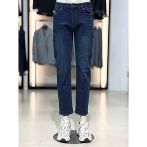[바쏘옴므]스트레이트 핏 워싱 면스판 데님 바지