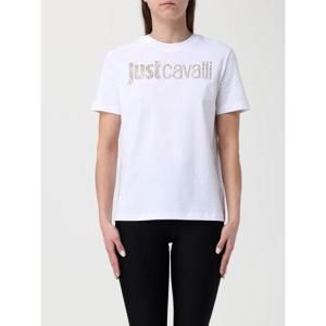 저스트까발리 반팔 티셔츠 80PAHE21CJ110 G03 White 1