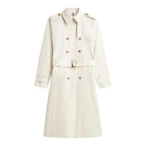 타미힐피거 코트 WW0WW48873 ACU White