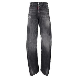 디스퀘어드2 스트레이트 팬츠 S75LB1159S30357 900 BLACK