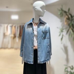 [쥬크]루즈핏 데님 자켓 Z261PSF402