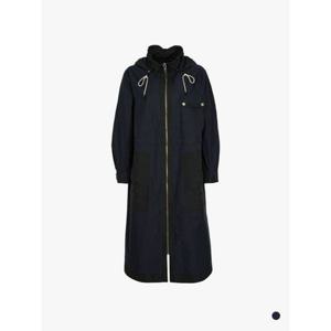 [올리비아로렌]주머니 배색 롱 점퍼VVCCL5M3181_YS