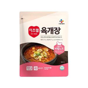 간편조리국 이츠웰 육개장 레토르트 500g 1개