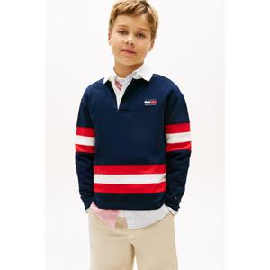 타미힐피거칠드런 그래픽 럭비 티셔츠 T42G1KKT600BT1 8세 16세