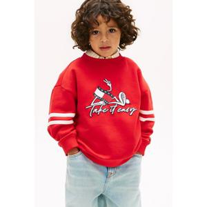 타미힐피거칠드런 그래픽 로고 스웨트 셔츠 T42G1KKO640BT1 3T 6세