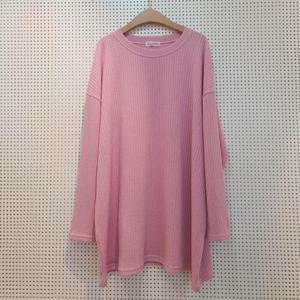 [강물처럼]아이우먼 마이루즈핏니트긴팔티 RAQ859M404 빅사이즈