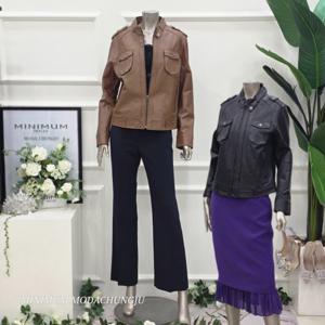 [미니멈]MD 투웨이넥 리얼 양가죽 자켓  MD M1AKLJ2800_CJ