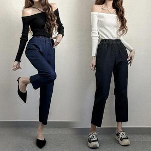 [강물처럼]위쉬몰 LO 컷슬립배기데님팬츠6031(P051H404) 빅사이