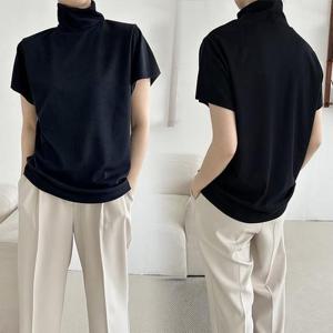 [강물처럼]위쉬몰 WX 위드무지하이넥반팔티(J369H404) 빅사이즈