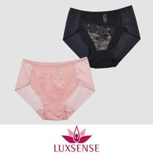 여삼각팬티 (럭센스)레이스 햄라인 여성 삼각 팬티