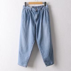 [강물처럼]아이우먼 피넛츠워싱배기팬츠 LOD541M404 빅사이즈 (1