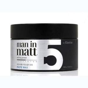 헤어 엘라스틴 맨인매트 클레이 왁스 5번 80g