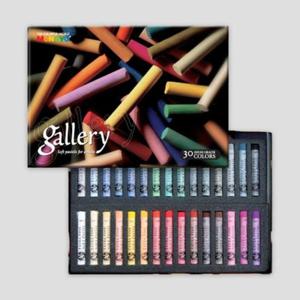세트 문교 갤러리 전문가용 원형파스텔 30색 MPA-30