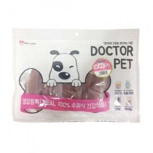 애견간식 닥터펫 오리 져키 300g 10팩 1타 애견져키