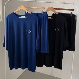 [강물처럼]빅사이즈반팔세트 U610L507 미소짓는편한쫀쫀세트 RA