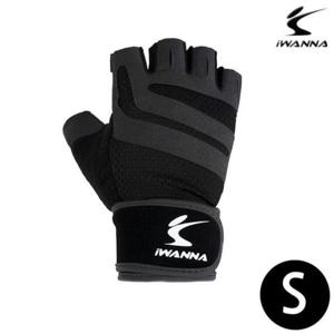 [반려] 아이워너 트레이닝 글러브 2중 밴드 블랙 S