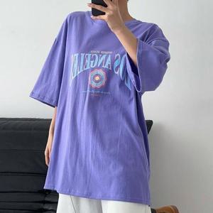 [강물처럼]아이우먼 로스엔젤루즈박스면티 NMU187M507 빅사이즈