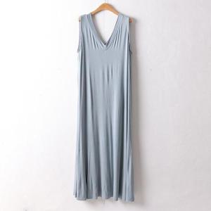 [강물처럼]아이우먼 무지딥브이넥원피스 RAD609M508 빅사이즈 (4