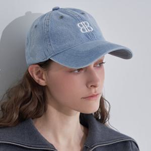 [르니앤맥코이골프] 여성 빈티지 워싱 데님 볼 캡 FN05AM100