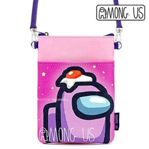 [문구] 어몽어스 포켓 크로스백-퍼플에그