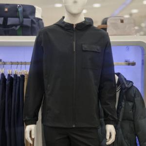 [팬텀]남성 후드 바람막이 점퍼 BK_US