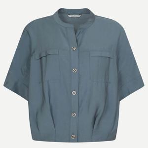 캐리스노트 밑단 스트링 블라우스 (CNEMBL004)