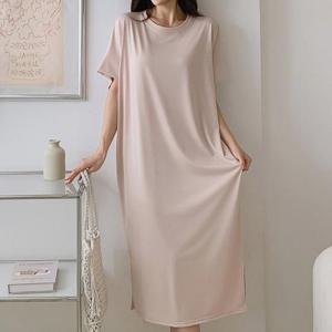 [강물처럼]아이우먼 롤온소매옆트임원피스 YYV063M508 빅사이즈